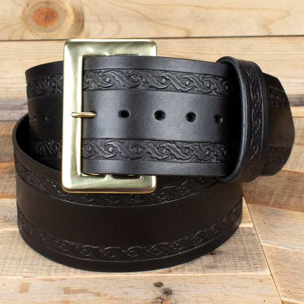 Leather santa belt hotsell