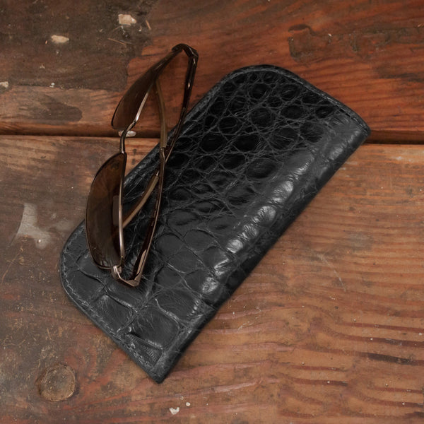 Brown Cowhide Leather Glasses Case – Yoder Leather Company