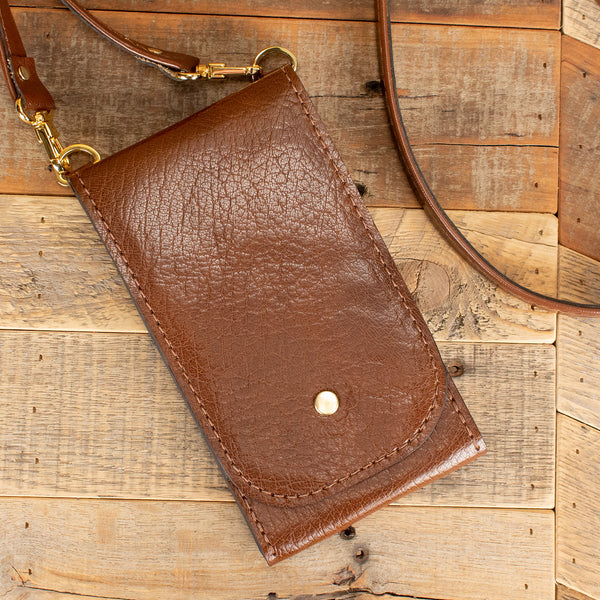 Buffalo Leather Handmade Wallet - Brown