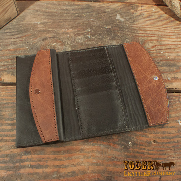 Amish Hand Made Brown Cowhide Coin Pouch – Yoder Leather Company