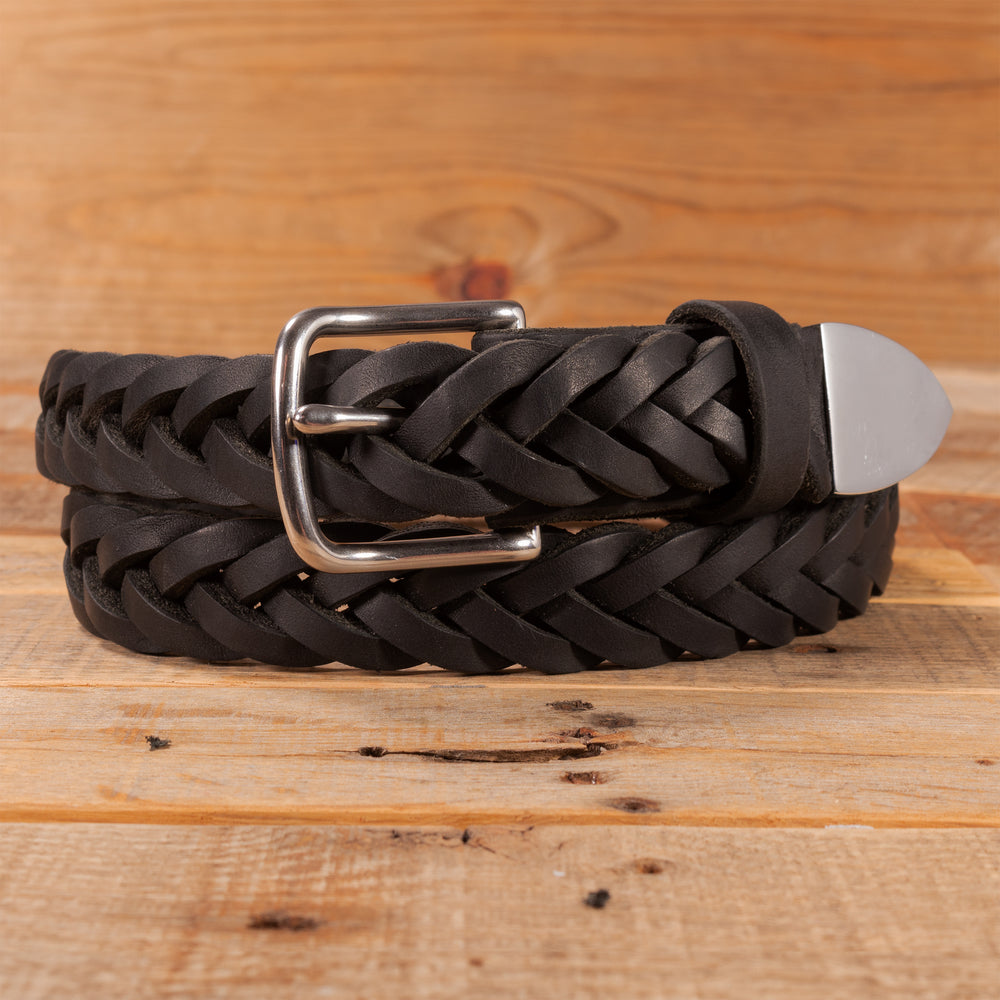 Black Leather - Casual Belt