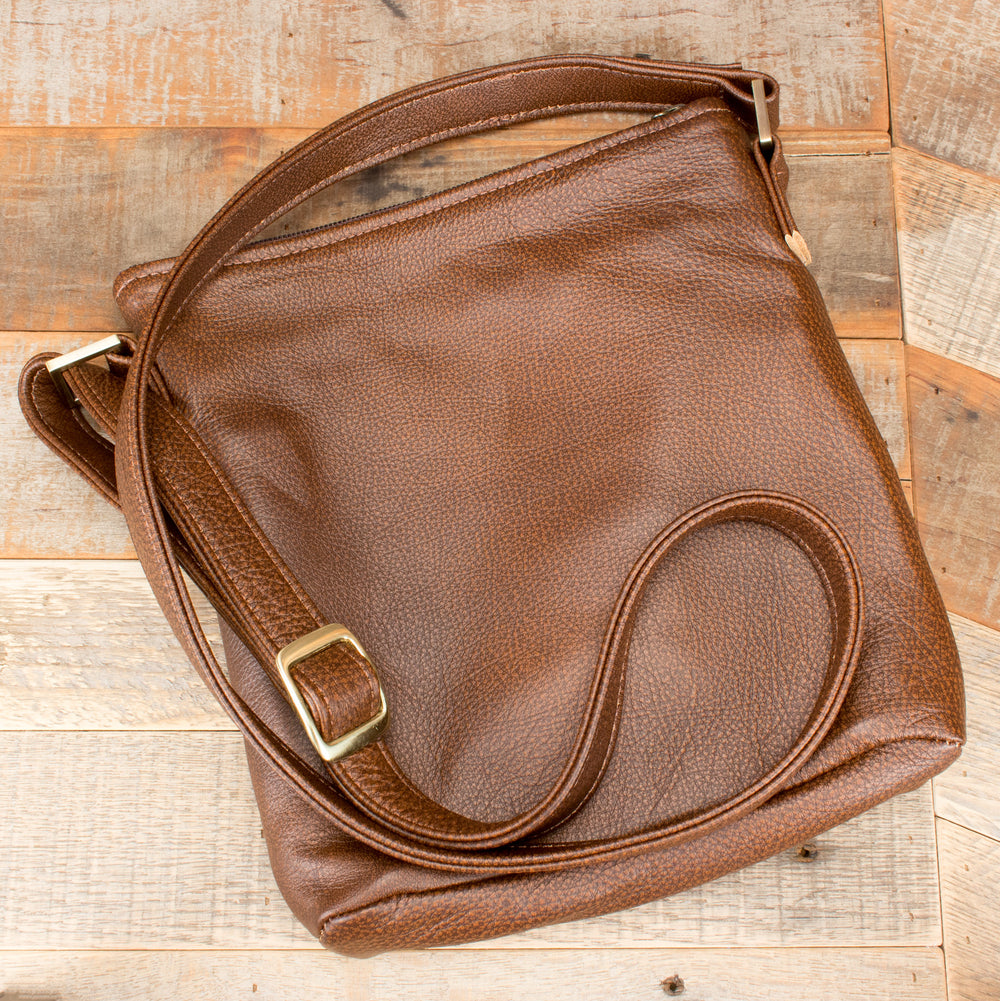 Elephant Leather stitched Handbag Carry bag Women Purse Handmade