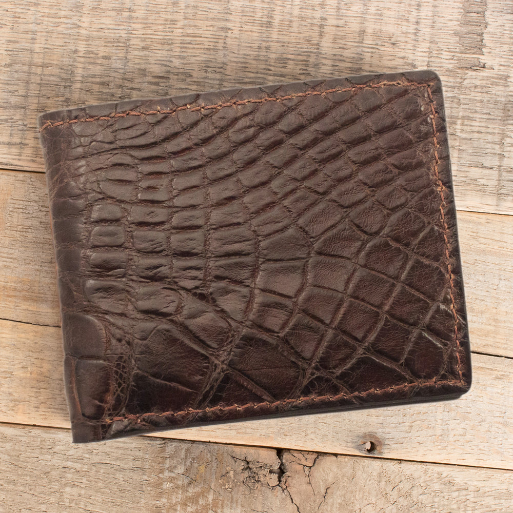Alligator Wallet Genuine Alligator Skin Wallet