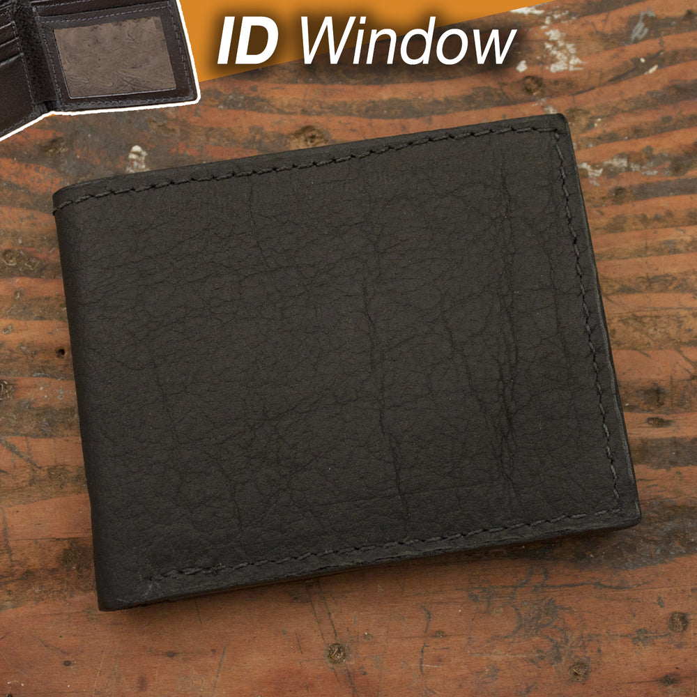 Bison Leather Front Pocket Wallet | Bison Wallet | Rogue Industries