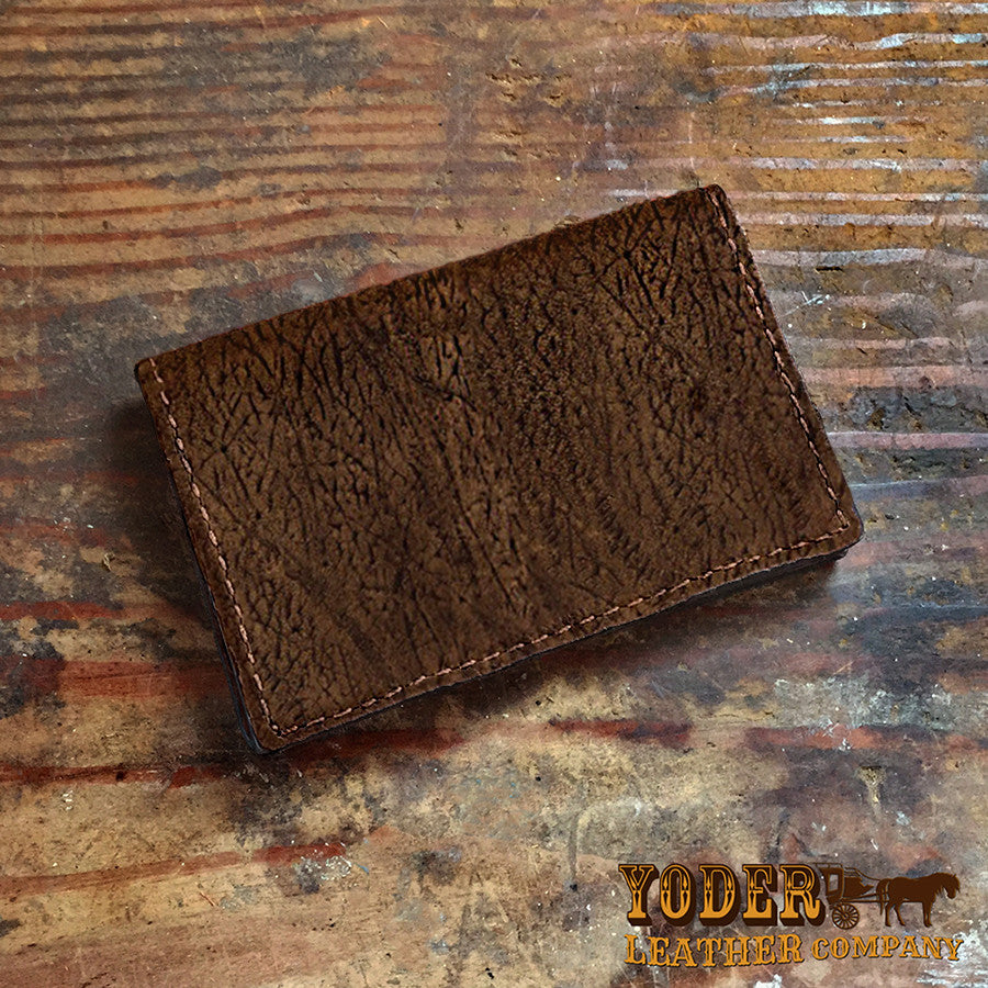 Brown Leather Business and credit card holder