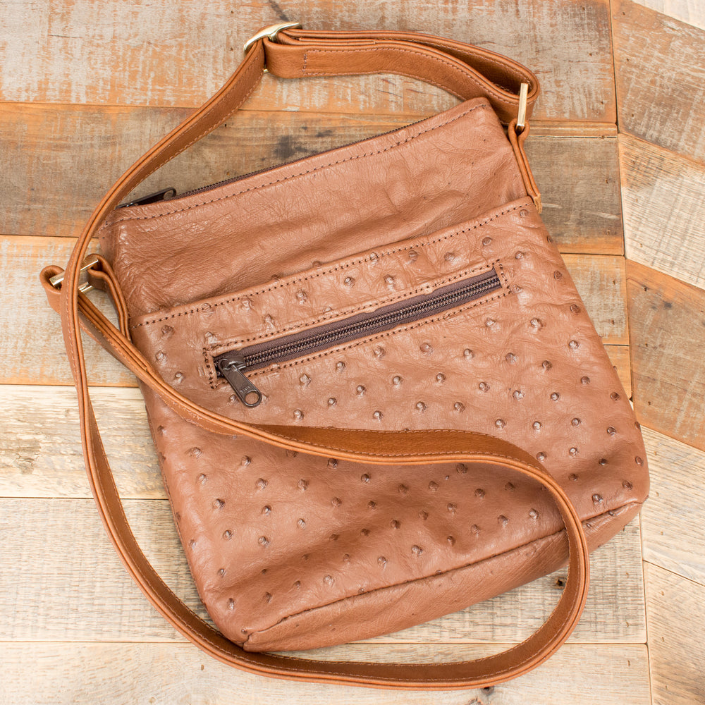 Women's Ostrich Leather Handbag